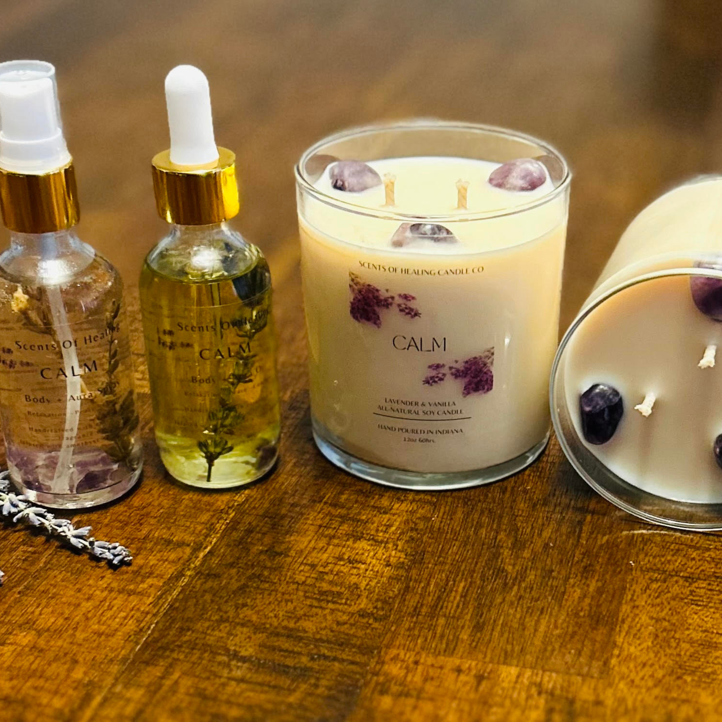 Calm Ritual Candle - Lavender & Vanilla