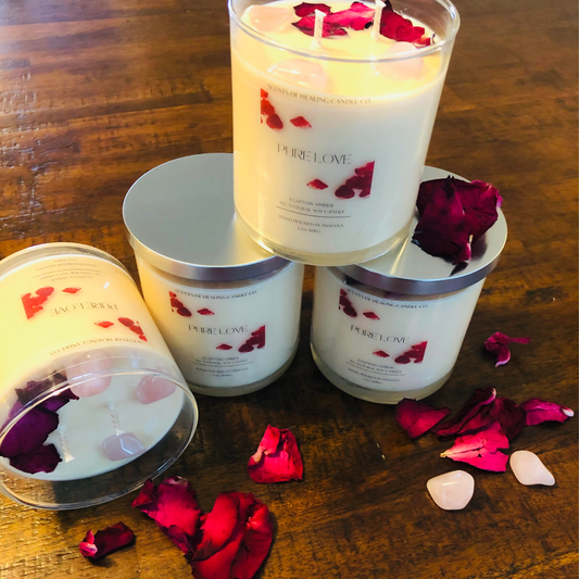 Pure Love Ritual Candle - Egyptian Amber