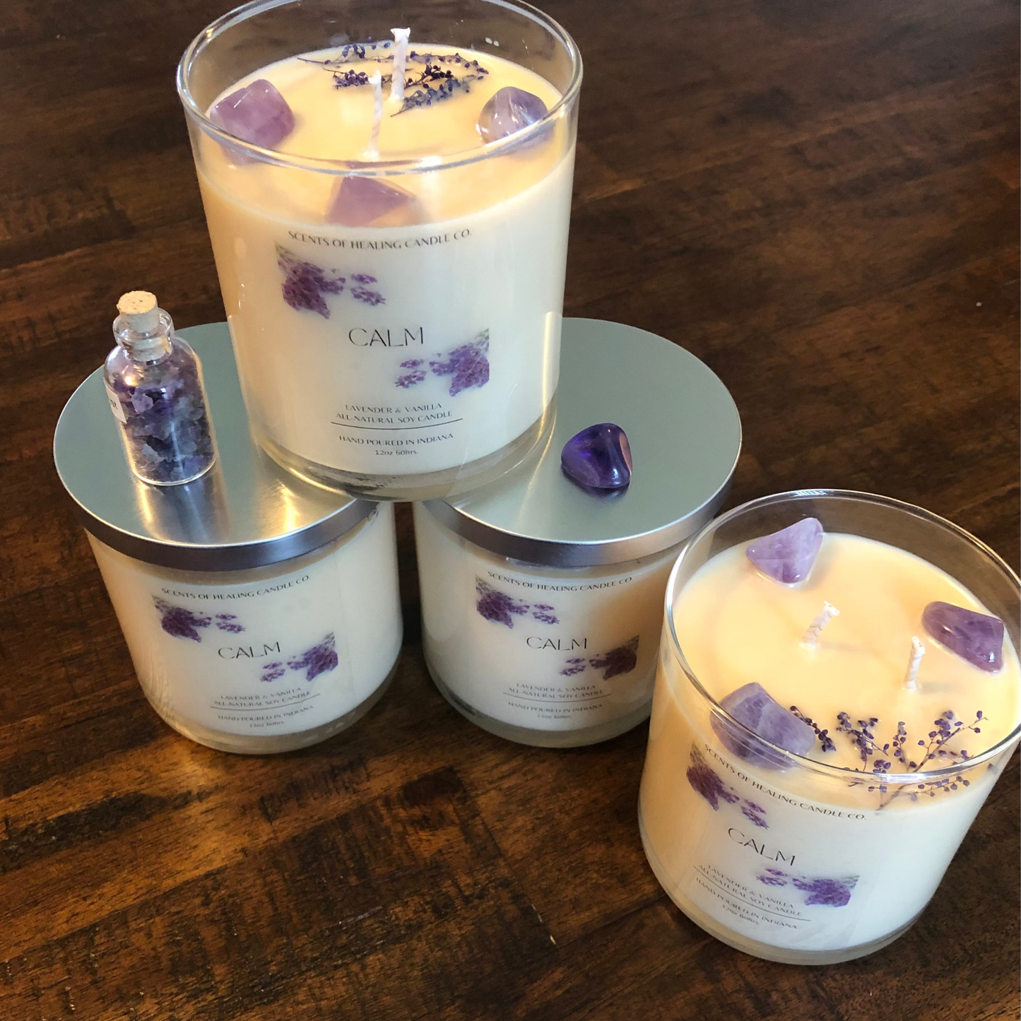 Calm Ritual Candle - Lavender & Vanilla